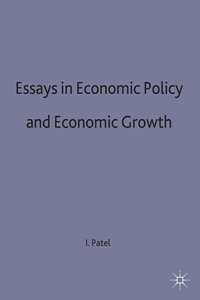 bokomslag Essays in Economic Policy and Economic Growth