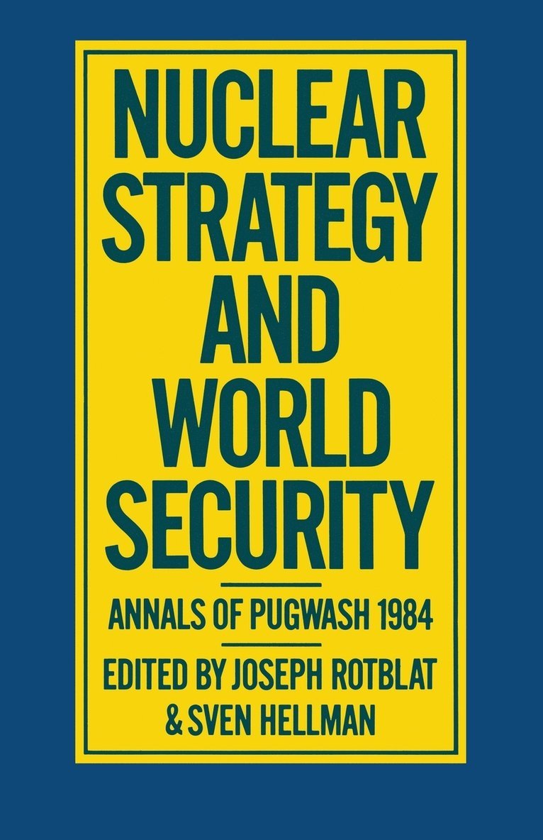 Nuclear Strategy And World Security 1