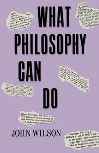 bokomslag What Philosophy Can Do