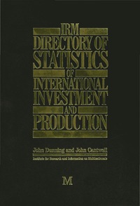 bokomslag IRM Directory of Statistics of International Investment and Production