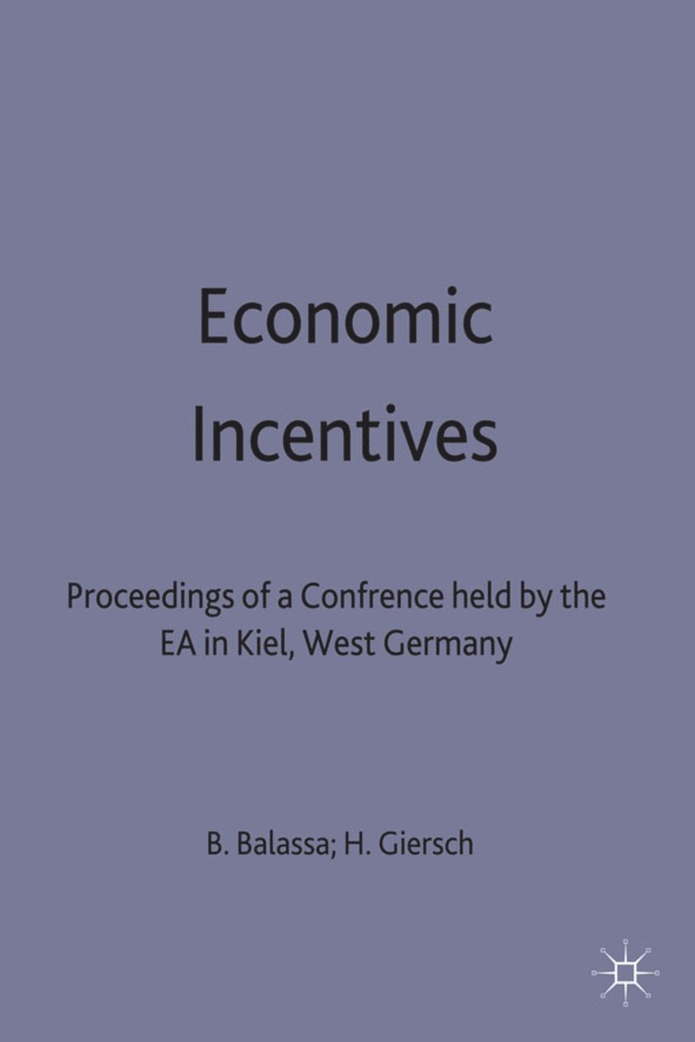 Economic Incentives 1