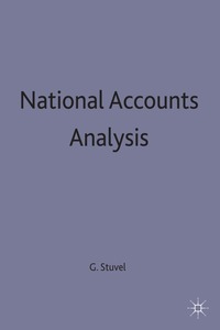 bokomslag National Accounts Analysis