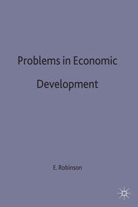 bokomslag Problems in Economic Development