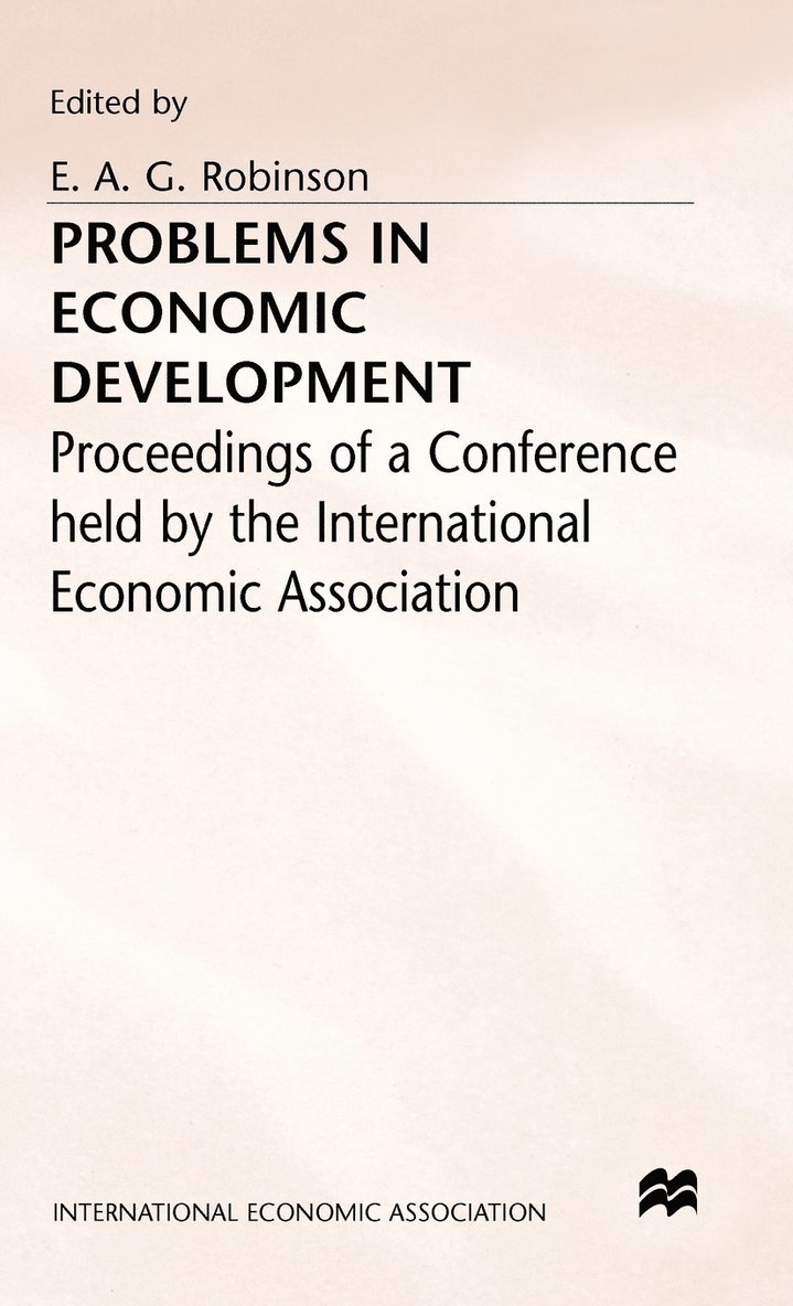 Problems in Economic Development 1