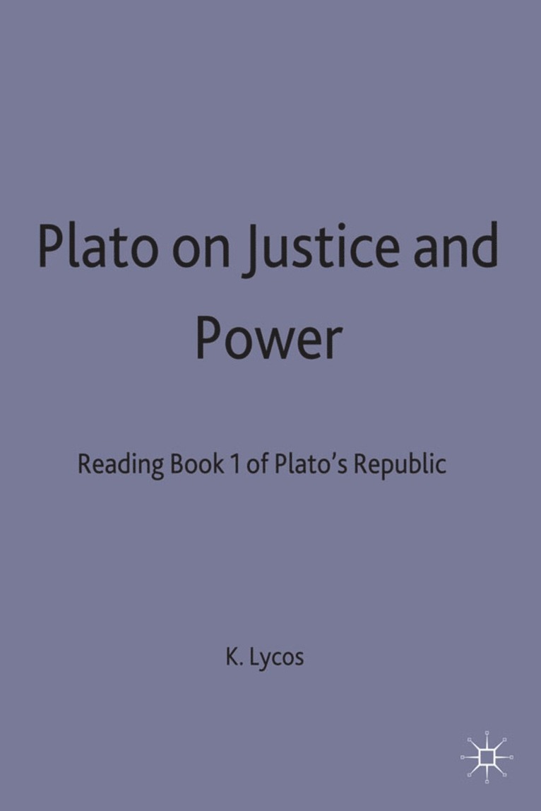 Plato on Justice and Power