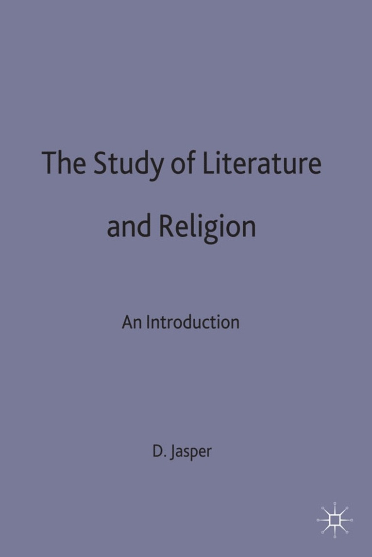 The Study of Literature and Religion 1