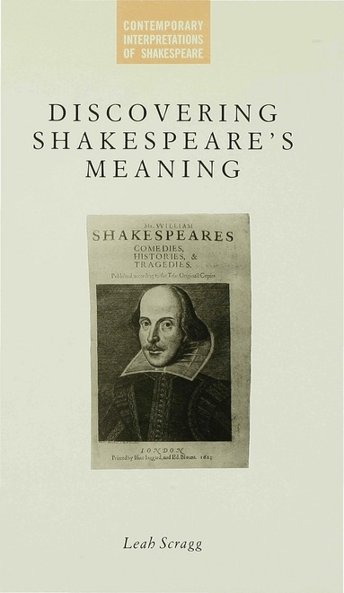 Leah Scragg - Discovering Shakespeare's Meaning, Inbunden