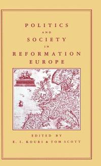 bokomslag Politics and Society in Reformation Europe