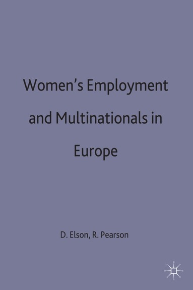 bokomslag Women's Employment and Multinationals in Europe