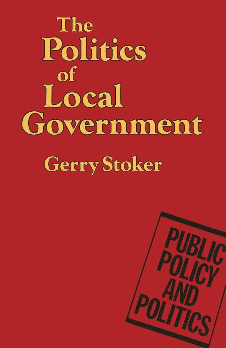 The Politics of Local Government 1