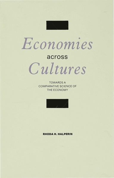 bokomslag Economies across Cultures