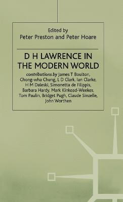 D. H. Lawrence in the Modern World 1