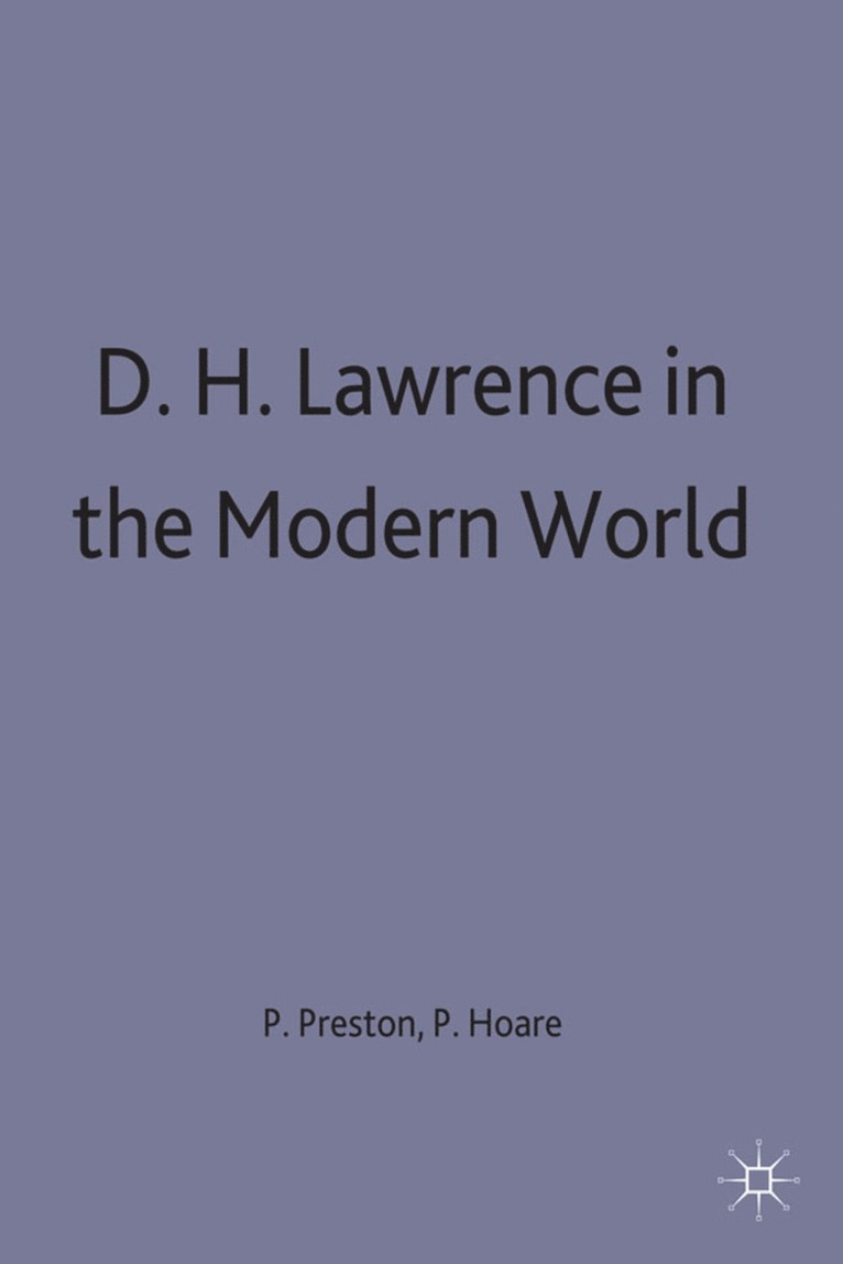 D. H. Lawrence in the Modern World 1