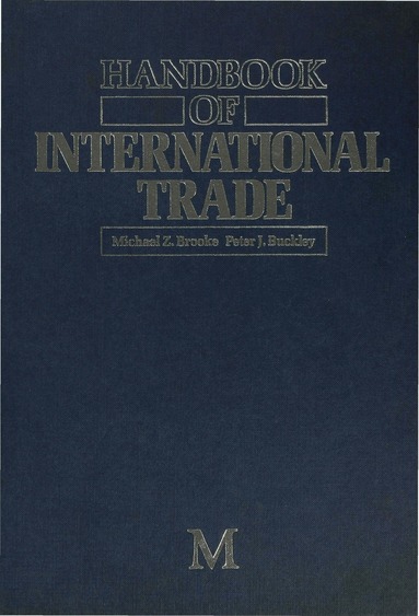 Michael Z Brooke, Peter J Buckley - Handbook of International Trade, Inbunden