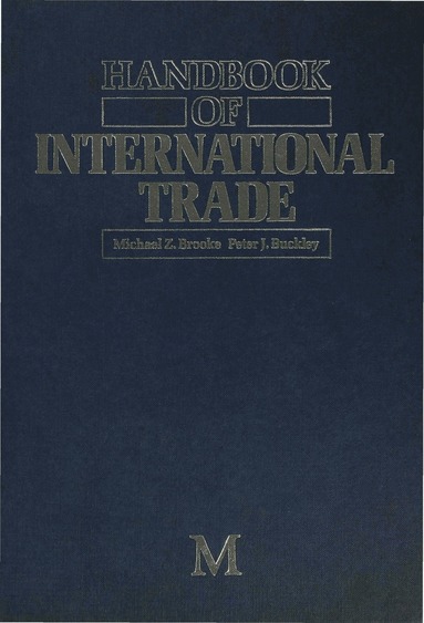 bokomslag Handbook of International Trade