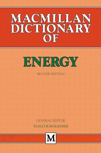 bokomslag Dictionary of Energy