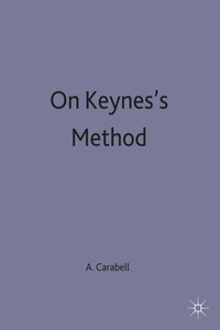 bokomslag On Keynes's Method