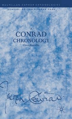A Conrad Chronology 1