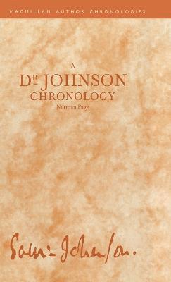 A Dr Johnson Chronology 1