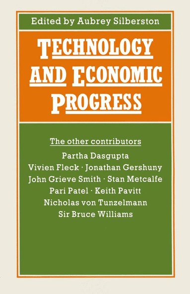 Z.A. Silberston - Technology and Economic Progress, Häftad