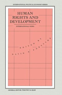 bokomslag Human Rights and Development: International Views