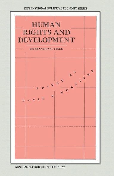 bokomslag Human Rights and Development: International Views