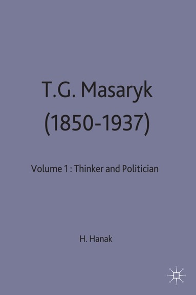 bokomslag T.G.Masaryk (1850-1937)