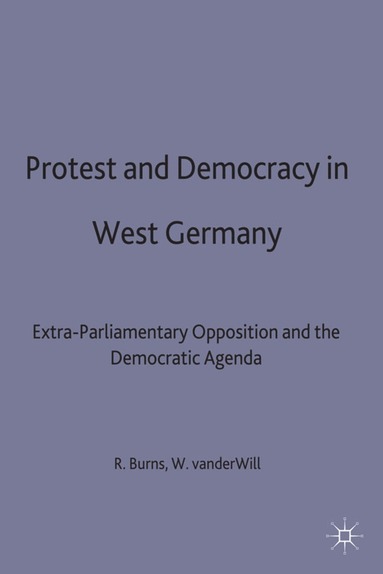 bokomslag Protest and Democracy in West Germany