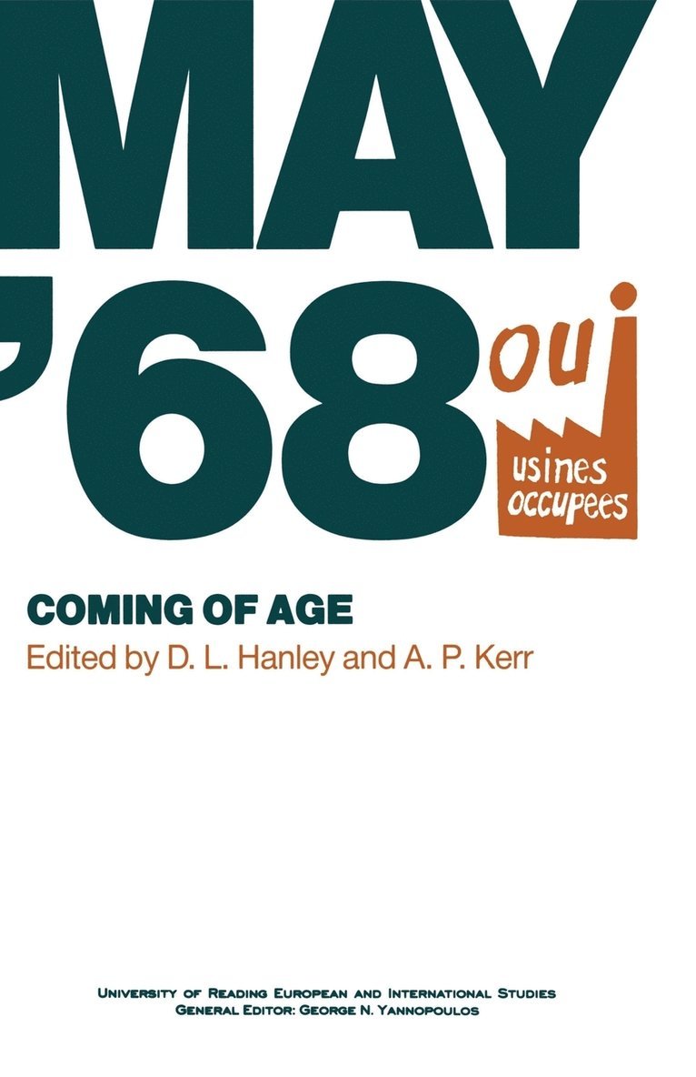 David Hanley, Pat Kerr - May ‘68: Coming of Age, Häftad