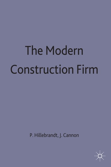 Jacqueline Cannon, Patricia M. Hillebrandt - Modern Construction Firm, Inbunden