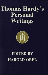 bokomslag Thomas Hardy's Personal Writings