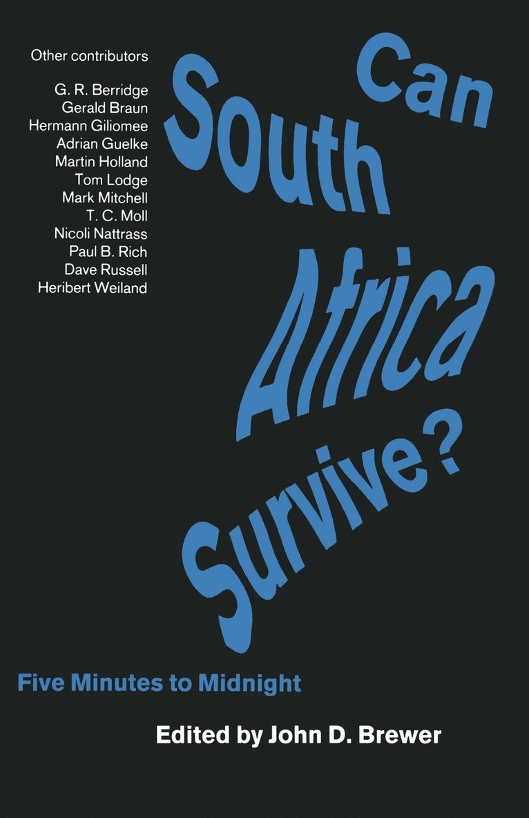 Can South Africa Survive? 1