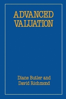Diane Butler, David Richmond - Advanced Valuation, Häftad