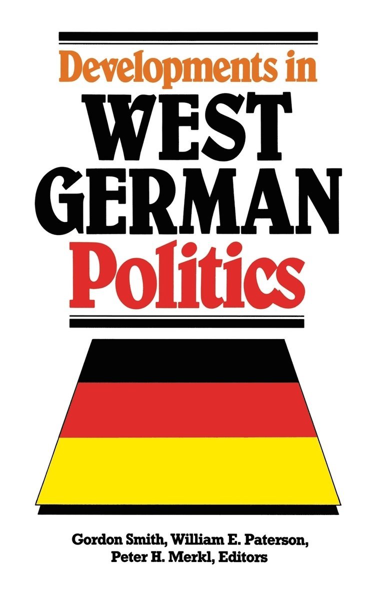 Developments in West German Politics 1