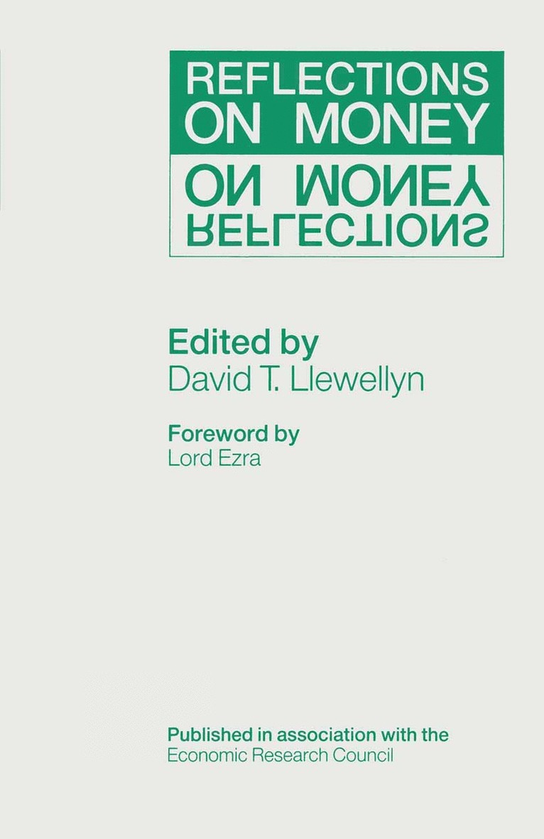 David T. Llewellyn, David T Llewellyn - Reflections on Money, Häftad