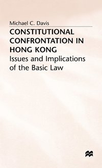 bokomslag Constitutional Confrontation in Hong Kong