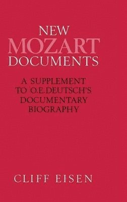 bokomslag New Mozart Documents