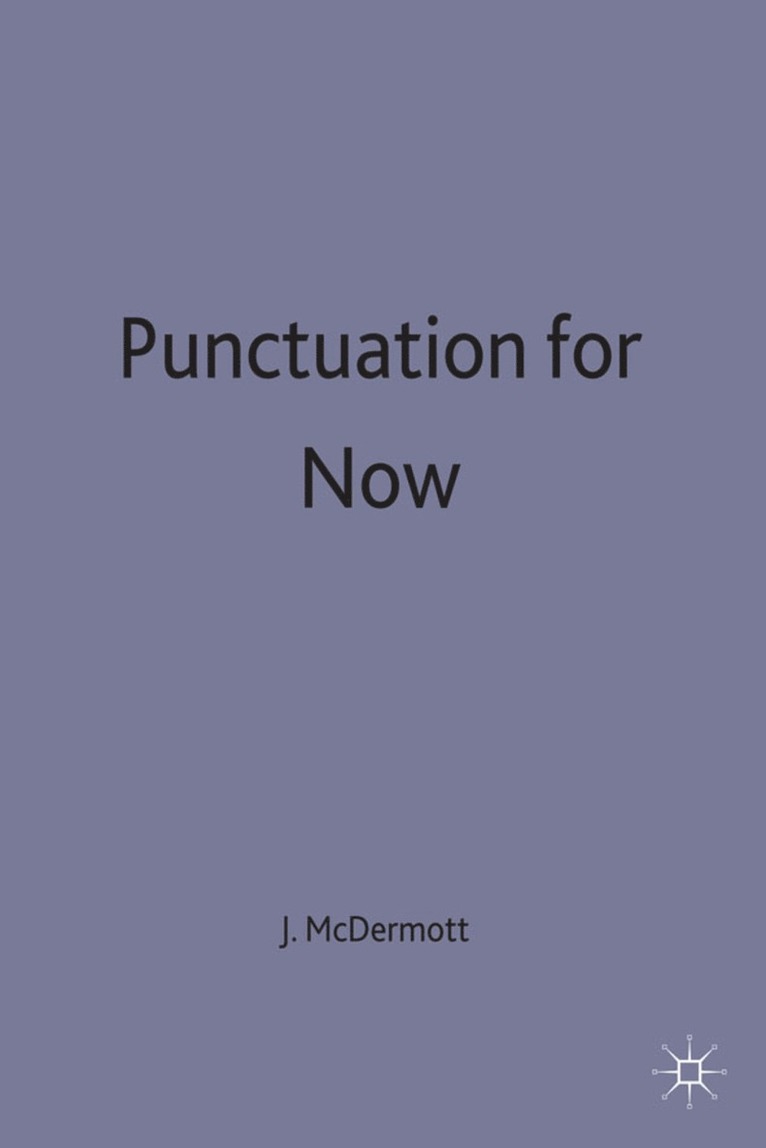Punctuation for Now 1