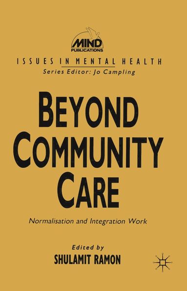 Shulamit Ramon - Beyond Community Care, Häftad