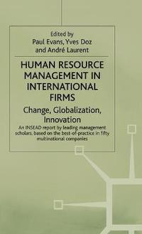 bokomslag Human Resource Management in International Firms