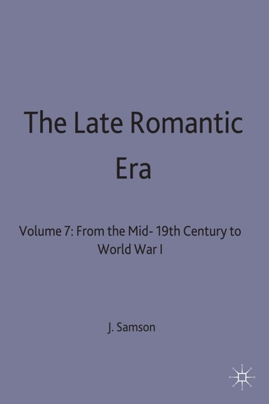 F.B. Ed. Samson, F. B. Ed Samson, Jim Samson - Late Romantic Era, Inbunden
