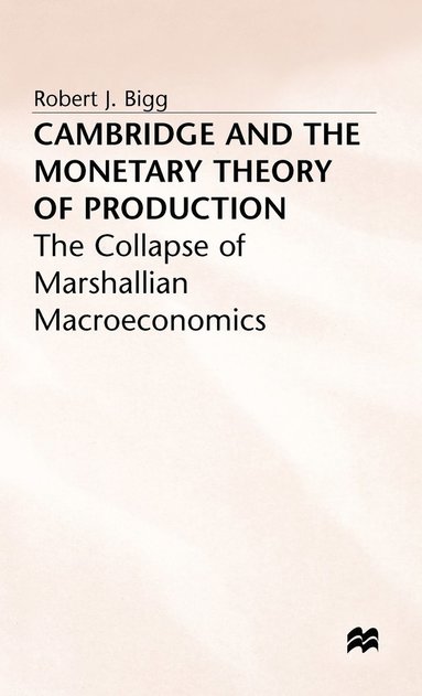 bokomslag Cambridge and the Monetary Theory of Production