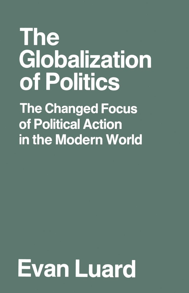Globalization of Politics 1