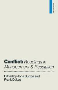 bokomslag Conflict: Readings in Management and Resolution