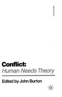bokomslag Conflict: Human Needs Theory