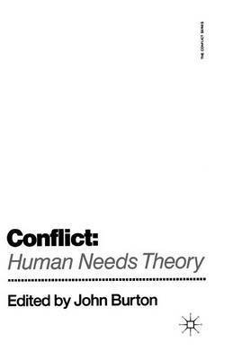 bokomslag Conflict: Human Needs Theory