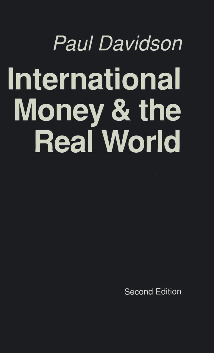 International Money and the Real World 1