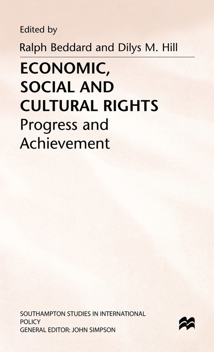 Economic, Social and Cultural Rights 1