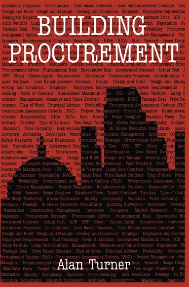 Alan Turner - Building Procurement, Häftad