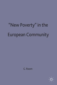 bokomslag 'New Poverty' in the European Community